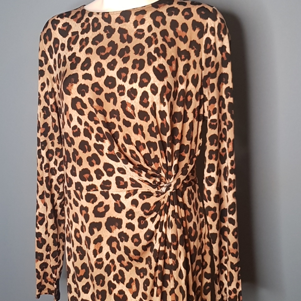 🌶 F21 Leopard Dress